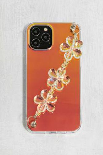 Coque pour iPhone 12 Pro avec chaîne florale irisée - Urban Outfitters - Modalova