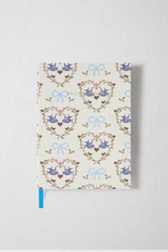 Agenda Quotidien A5 Oiseaux Amoureux en Crème taille: TAILLE UNIQUE - Urban Outfitters - Modalova