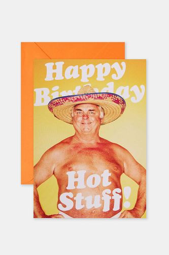 Carte de vaux Joyeux anniversaire Hot Stuff en Assorti(e) taille: TAILLE UNIQUE - Urban Outfitters - Modalova