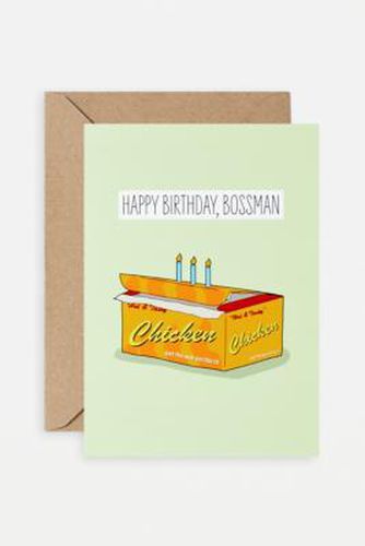 Carte de vaux Happy Birthday Bossman en Variées - Hood Greetings - Modalova