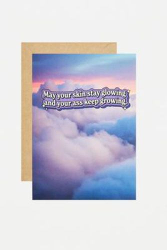 Hood Greetings - Carte de vaux May Your Skin Stay Glowing par en Variées - Urban Outfitters - Modalova
