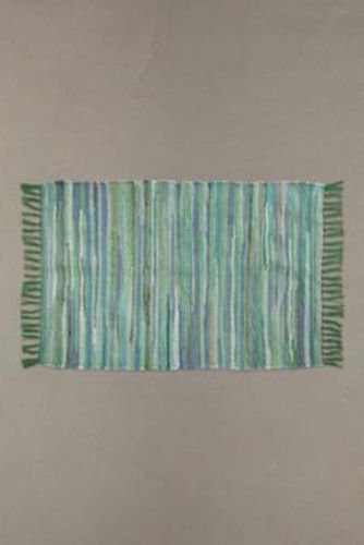 Green Tonal Stripe 2x3 Rug en - Urban Outfitters - Modalova