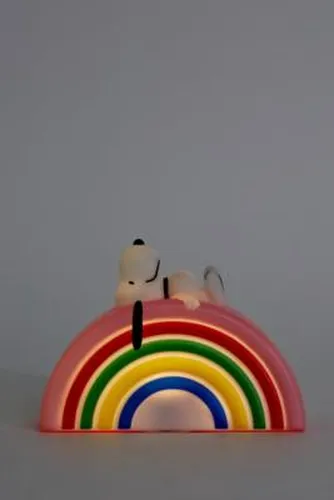 Mini veilleuse LED Peanuts Snoopy et arc-en-ciel par en taille: TAILLE UNIQUE - House Of Disaster - Modalova