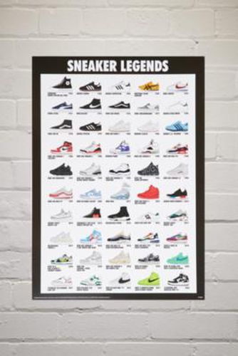 Affiche 30x40 d'art mural Sneaker Legends par en - Urban Outfitters - Modalova