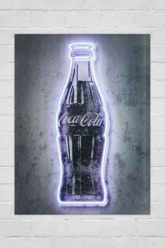 Affiche murale bouteille Coca Cola fluo - Urban Outfitters - Modalova