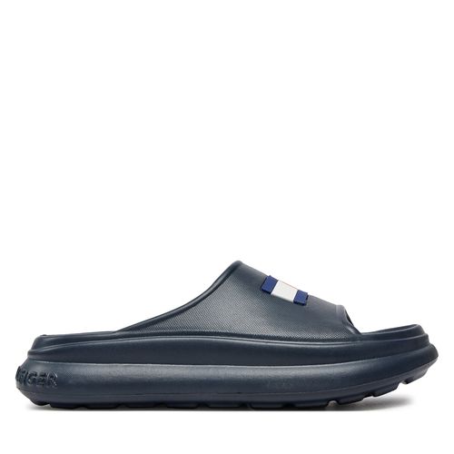 Mules / sandales de bain Tommy Hilfiger T3X0-33461-0083 S Bleu marine - Chaussures.fr - Modalova