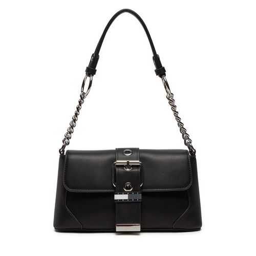 Sac à main Tommy Jeans Tjw Idol Shoulder Bag AW0AW16282 Noir - Chaussures.fr - Modalova