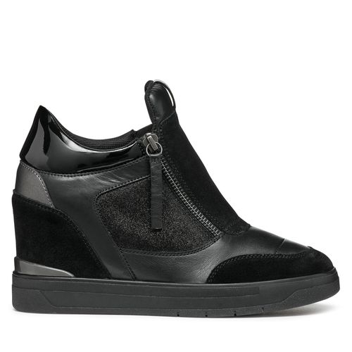 Sneakers Geox D Maurica D35PRA 085TC C9999 Noir - Chaussures.fr - Modalova