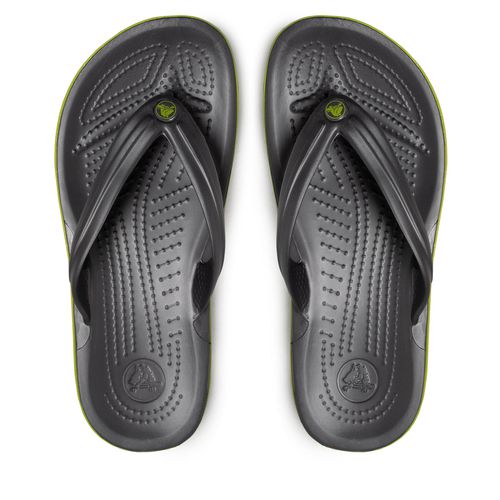 Tongs Crocs Crocband Flip 11033 Gris - Chaussures.fr - Modalova