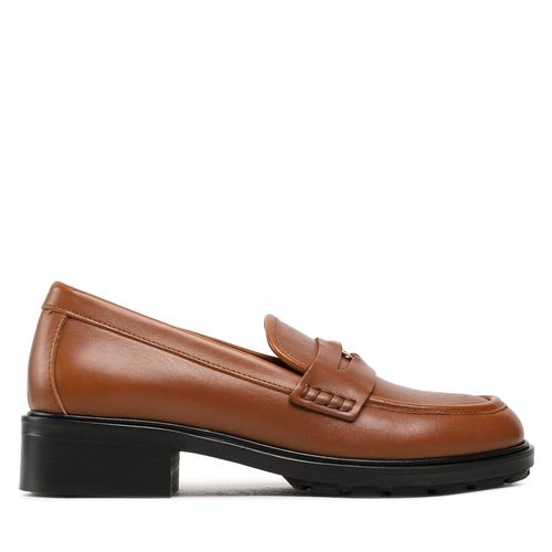 Chunky loafers Tommy Hilfiger Th Iconic FW0FW07412 Marron - Chaussures.fr - Modalova