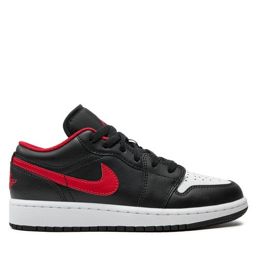 Sneakers Nike Jordan 1 Low (GS) 553560 063 Noir - Chaussures.fr - Modalova
