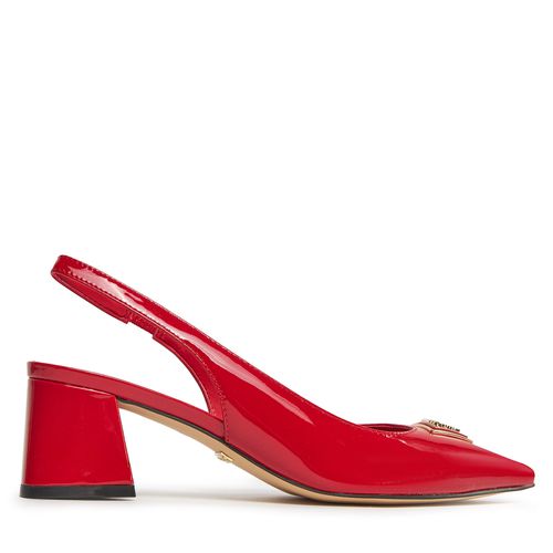 Sandales Guess Zanda FLPZAN PAT05 Rouge - Chaussures.fr - Modalova