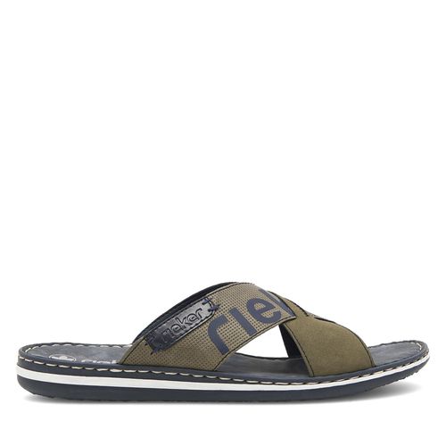 Mules / sandales de bain Rieker 21098-54 Vert - Chaussures.fr - Modalova