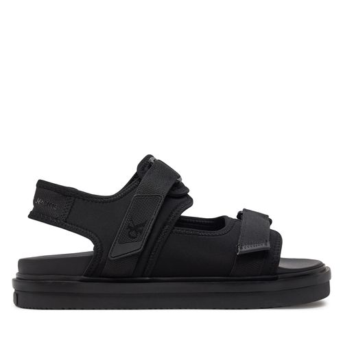 Sandales Calvin Klein Jeans Sandal Velcro Np In Mr YM0YM00940 Triple Black 0GT - Chaussures.fr - Modalova