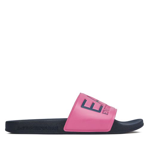 Mules / sandales de bain EA7 Emporio Armani XCP001 XCC22 M546 Pink Fluo/Navy - Chaussures.fr - Modalova