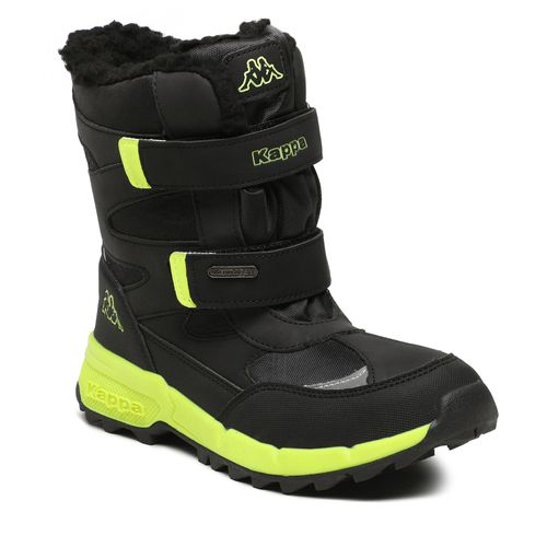 Bottes de neige Kappa Kappa Cekis Tex T Black/Lime - Chaussures.fr - Modalova