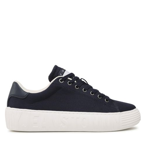 Sneakers Tommy Jeans Canvas Outsole EM0EM01160 Twilight PQE - Chaussures.fr - Modalova