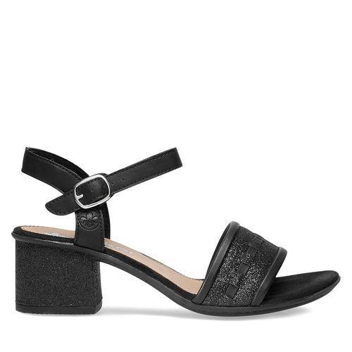 Sandales Rieker 64653-00 Noir - Chaussures.fr - Modalova