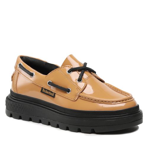 Chaussures basses Timberland Ray City Boat Shoe TB0A5WKRD021 Wheat Patent Leather - Chaussures.fr - Modalova
