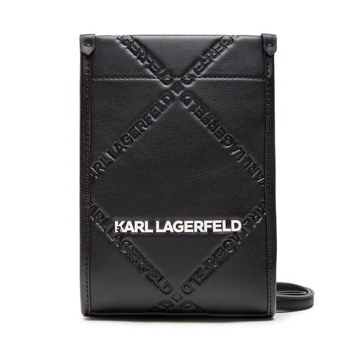 Étui téléphone portable KARL LAGERFELD 230W3251 Black - Chaussures.fr - Modalova
