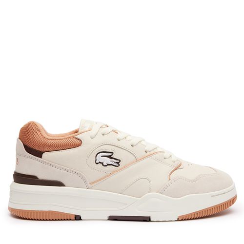 Sneakers Lacoste Lineshot Contrasted 747SMA0111 Off Wht/Lt Brw 2R2 - Chaussures.fr - Modalova