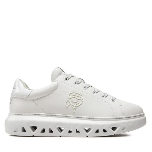 Sneakers KARL LAGERFELD KL54530 White Lthr/Mono 01W - Chaussures.fr - Modalova