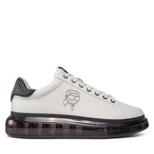 Sneakers KARL LAGERFELD KL52631N White Lthr W/Black 010 - Chaussures.fr - Modalova