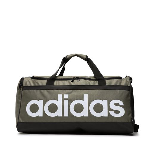 Sac adidas Essentials Linear Duffel Bag Medium HR5350 Vert - Chaussures.fr - Modalova