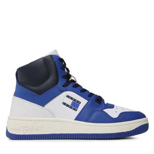 Sneakers Tommy Jeans Mid Cut Basket EM0EM01164 Bleu - Chaussures.fr - Modalova
