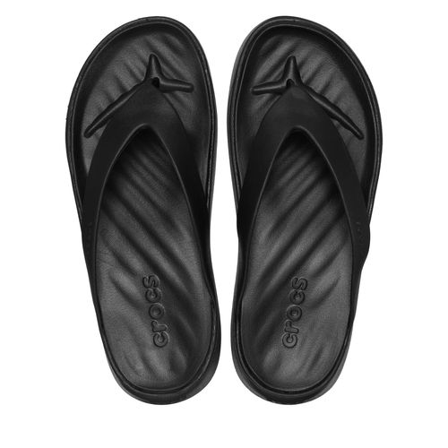Tongs Crocs Getaway Flip W 209589 Noir - Chaussures.fr - Modalova