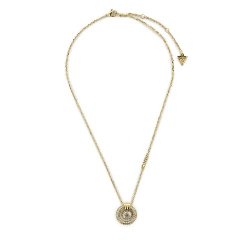 Collier Guess JUBN04 052JW YELLOW GOLD/WHITE - Chaussures.fr - Modalova
