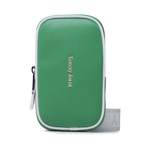 Pochette pour téléphone Tommy Jeans Tjw Stadium Prep Phone Pouch AW0AW14563 Vert - Chaussures.fr - Modalova