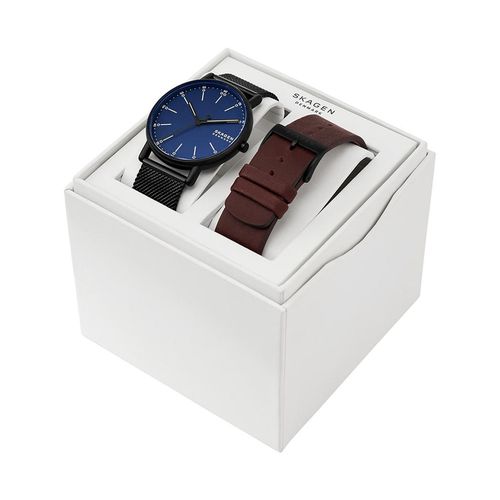 Montre Skagen SKW6933SET Noir - Chaussures.fr - Modalova