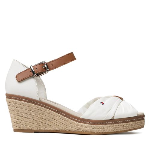 Espadrilles Tommy Hilfiger Iconic Elba Sandal FW0FW00906 Blanc - Chaussures.fr - Modalova