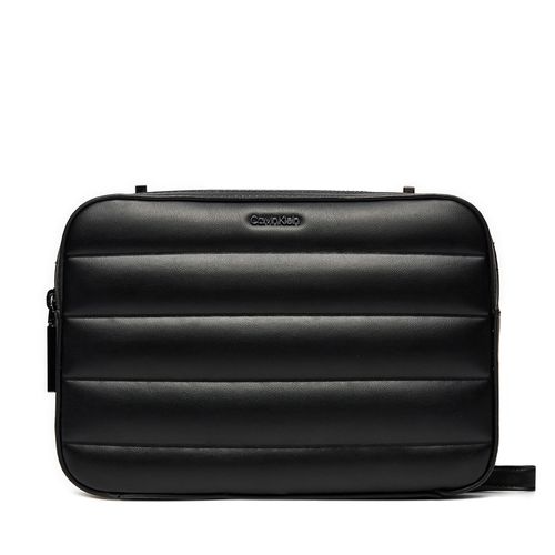 Sac à main Calvin Klein Line Quilt Camera Bag K60K612114 Noir - Chaussures.fr - Modalova