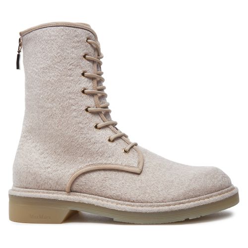 Bottines Max Mara Bakerzip 2424796072600 Beige - Chaussures.fr - Modalova