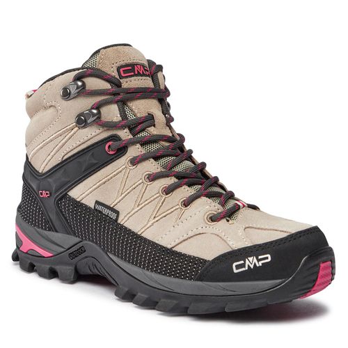 Chaussures de trekking CMP Rigel Mid Wmn Trekking Shoe Wp 3Q12946 Beige - Chaussures.fr - Modalova