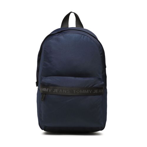 Sac à dos Tommy Jeans Tjm Essential Dome Backpack AM0AM11175 Bleu marine - Chaussures.fr - Modalova