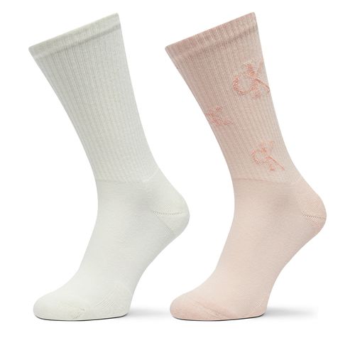 Lot de 2 paires de chaussettes hautes Calvin Klein Jeans 701229465 Rose - Chaussures.fr - Modalova