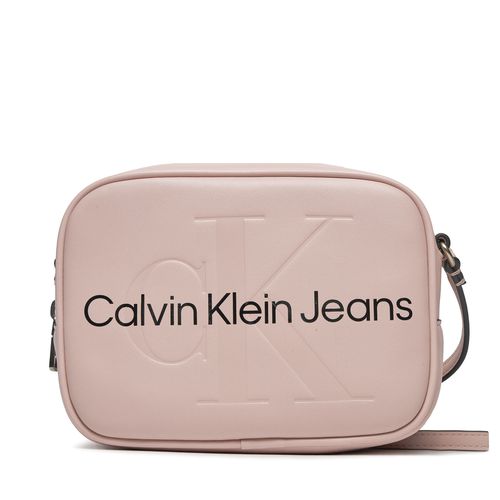 Sac à main Calvin Klein Jeans Sculpted Camera Bag18 Mono K60K610275 Rose - Chaussures.fr - Modalova
