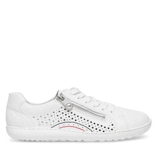 Sneakers Rieker 52824-80 Blanc - Chaussures.fr - Modalova