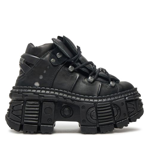 Chaussures Rangers NEW ROCK M-WALL106-S12 Noir - Chaussures.fr - Modalova