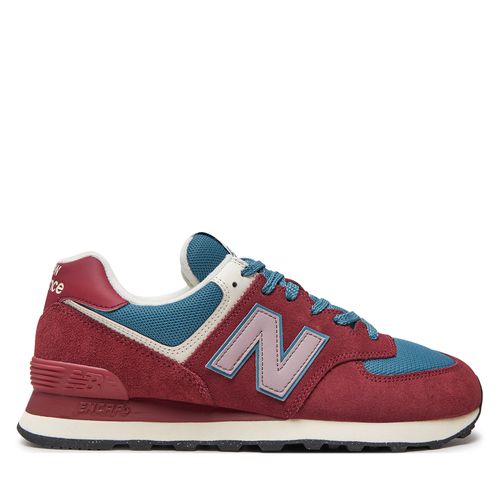 Sneakers New Balance U574RBB Rouge - Chaussures.fr - Modalova