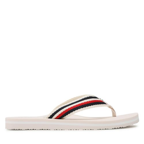 Tongs Tommy Hilfiger Essential Comfort FW0FW07147 Feather White AF4 - Chaussures.fr - Modalova