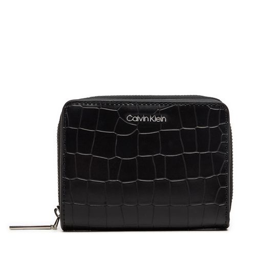 Portefeuille petit format Calvin Klein Ck Must Md Zip Around K60K612355 Noir - Chaussures.fr - Modalova