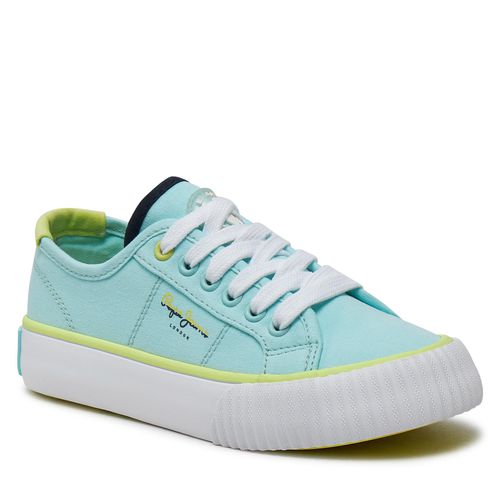 Tennis Pepe Jeans Ottis Basic G PGS30605 Pearl Blue 505 - Chaussures.fr - Modalova