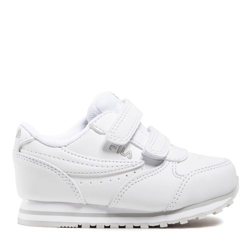 Sneakers Fila Orbit Velcro Infants 1011080.84T White/Gray Violet - Chaussures.fr - Modalova