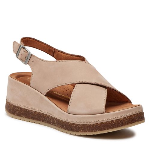 Sandales Clarks Kassanda Step 26177302 Sand Nubuck - Chaussures.fr - Modalova