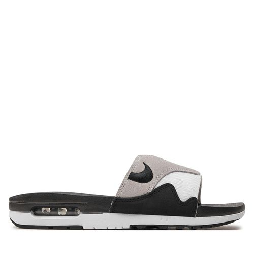 Mules / sandales de bain Nike Air Max 1 Slide DH0295 102 White/Black/Lt Neutral Grey - Chaussures.fr - Modalova