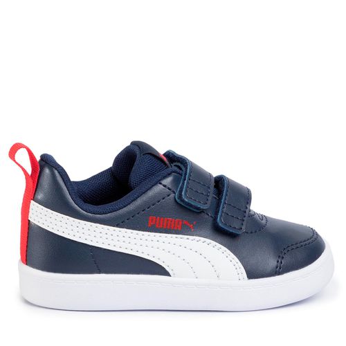 Sneakers Puma Courtflex V2 V Inf 371544 01 Peacoart/High Risk Red 01 - Chaussures.fr - Modalova
